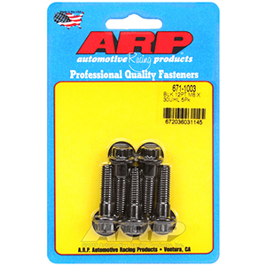 ARP 671-1003 M8 x 1.25 x 30 12pt black oxide bolts