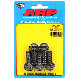 ARP 673-1002 M10 x 1.25 x 25 12pt black oxide bolts