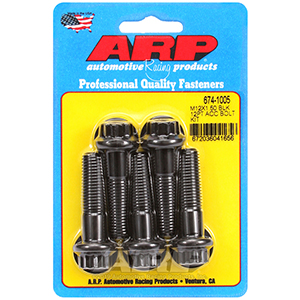 ARP 674-1005 M12 x 1.50 x 45 12pt black oxide bolts