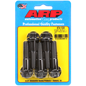 ARP 674-1006 M12 x 1.50 x 50 12pt black oxide bolts