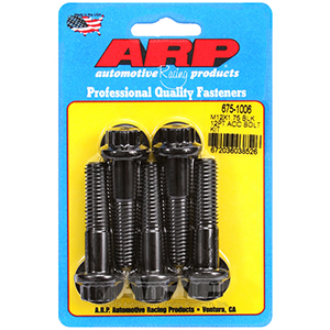 ARP 675-1006 M12 x 1.75 x 50 12pt black oxide bolts