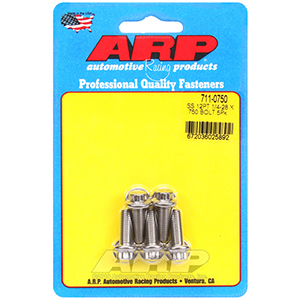 ARP 711-0750 1/4-28 x .750 12pt SS bolts