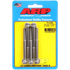 ARP 711-2750 1/4-28 x 2.750 12pt SS bolts