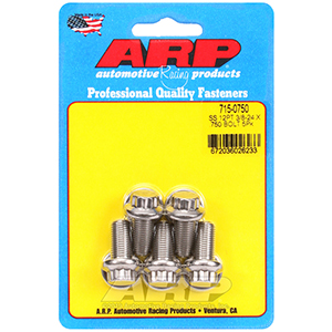 ARP 715-0750 3/8-24 x .750 12pt 7/16 wrenching SS bolts