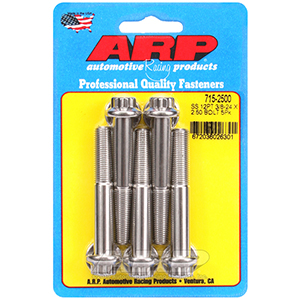 ARP 715-2500 3/8-24 x 2.500 12pt 7/16 wrenching SS bolts