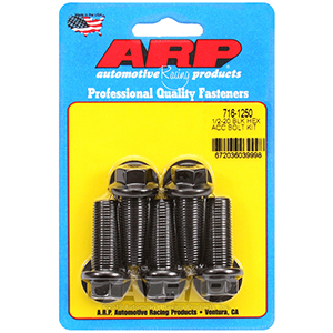 ARP 716-1250 1/2-20 x 1.250 hex black oxide bolts