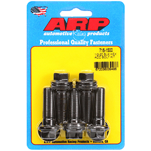 ARP 716-1500 1/2-20 x 1.500 hex black oxide bolts