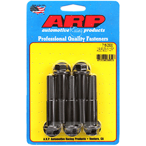 ARP 716-2500 1/2-20 x 2.500 hex black oxide bolts