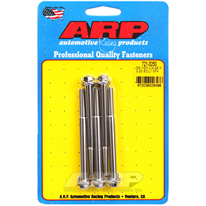 ARP 721-3250 1/4-28 x 3.250 hex SS bolts