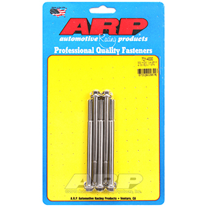 ARP 721-4000 1/4-28 x 4.000 hex SS bolts