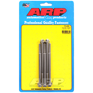 ARP 721-4250 1/4-28 x 4.250 hex SS bolts
