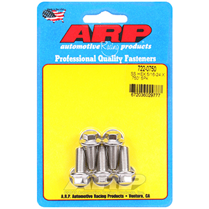 ARP 722-0750 5/16-24 x .750 hex SS bolts