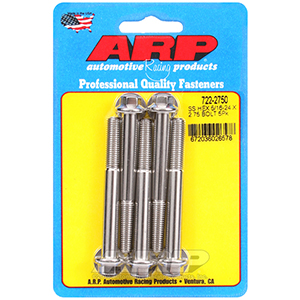 ARP 722-2750 5/16-24 x 2.750 hex SS bolts