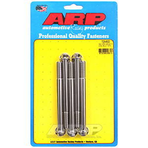 ARP 723-4500 3/8-24 x 4.500 hex SS bolts