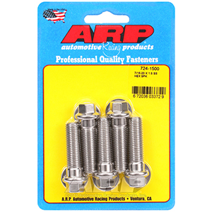 ARP 724-1500 7/16-20 x 1.500 hex SS bolts