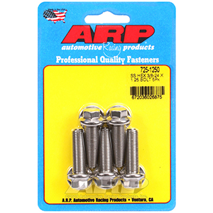 ARP 725-1250 3/8-24 x 1.250 hex 7/16 wrenching SS bolts
