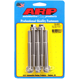 ARP 725-3500 3/8-24 x 3.500 hex 7/16 wrenching SS bolts