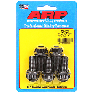 ARP 726-1000 1/2-20 x 1.000 12pt black oxide bolts