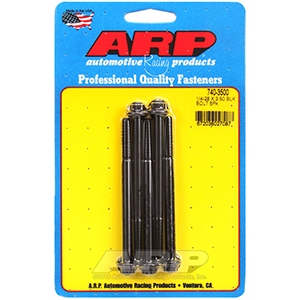 ARP 740-3500 1/4-28 x 3.500 12pt black oxide bolts