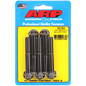 ARP 742-2500 3/8-24 x 2.500 12pt black oxide bolts