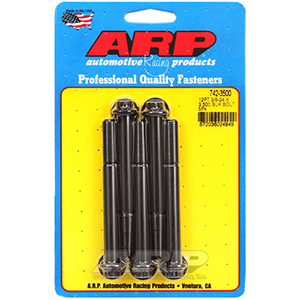 ARP 742-3500 3/8-24 x 3.500 12pt black oxide bolts