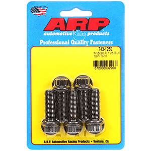 ARP 743-1250 7/16-20 x 1.250 12pt black oxide bolts