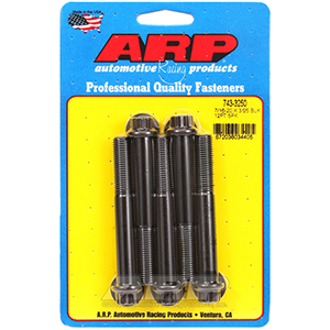 ARP 743-3250 7/16-20 x 3.250 12pt black oxide bolts