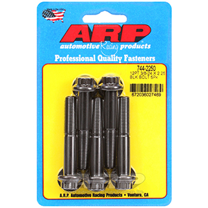 ARP 744-2250 3/8-24 x 2.250 12pt 7/16 wrenching black oxide bolts