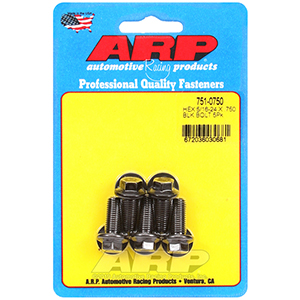ARP 751-0750 5/16-24 x .750 hex black oxide bolts