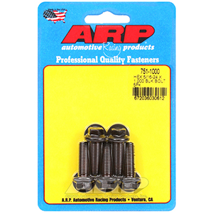 ARP 751-1000 5/16-24 x 1.000 hex black oxide bolts