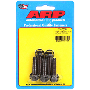 ARP 751-1250 5/16-24 x 1.250 hex black oxide bolts