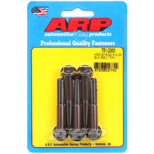 ARP 751-2000 5/16-24 x 2.000 hex black oxide bolts