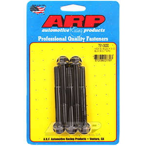 ARP 751-3000 5/16-24 x 3.000 hex black oxide bolts