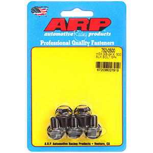 ARP 752-0500 3/8-24 x .500 hex black oxide bolts