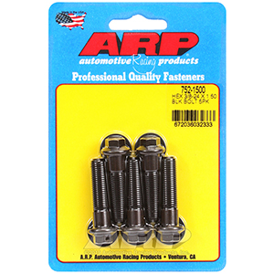 ARP 752-1500 3/8-24 x 1.500 hex black oxide bolts