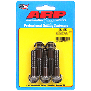 ARP 752-1750 3/8-24 x 1.750 hex black oxide bolts