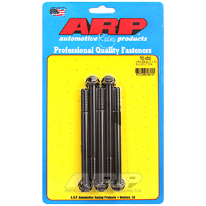 ARP 752-4500 3/8-24 x 4.500 hex black oxide bolts