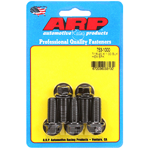 ARP 753-1000 7/16-20 x 1.000 hex black oxide bolts
