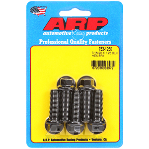 ARP 753-1250 7/16-20 x 1.250 hex black oxide bolts