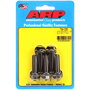 ARP 754-1250 3/8-24 x 1.250 hex 7/16 wrenching black oxide bolts