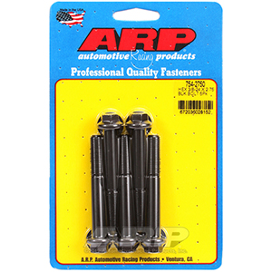 ARP 754-2750 3/8-24 x 2.750 hex 7/16 wrenching black oxide bolts