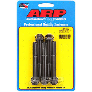 ARP 754-3000 3/8-24 x 3.000 hex 7/16 wrenching black oxide bolts