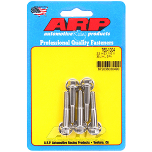 ARP 760-1004 M6 x 1.00 x 35 hex SS bolts
