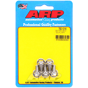 ARP 760-1016 M6 x 1.00 x 12 hex SS bolts