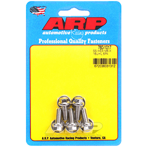 ARP 760-1017 M6 x 1.00 x 16 hex SS bolts