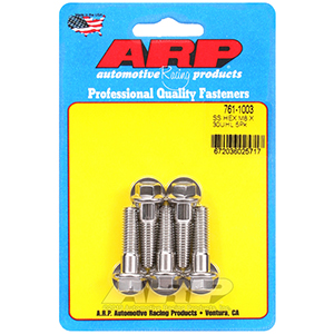 ARP 761-1003 M8 x 1.25 x 30 hex SS bolts