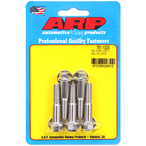 ARP 761-1005 M8 x 1.25 x 40 hex SS bolts