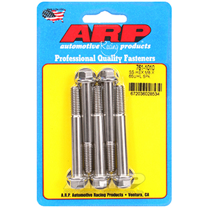 ARP 761-1010 M8 x 1.25 x 65 hex SS bolts