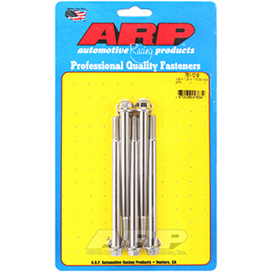 ARP 761-1019 M8 x 1.25 x 115 hex SS bolts
