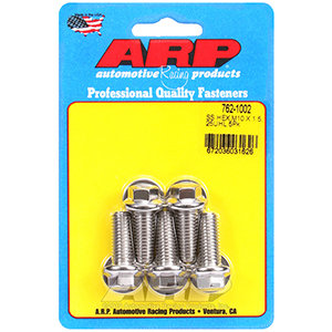 ARP 762-1002 M10 x 1.50 x 25 hex SS bolts